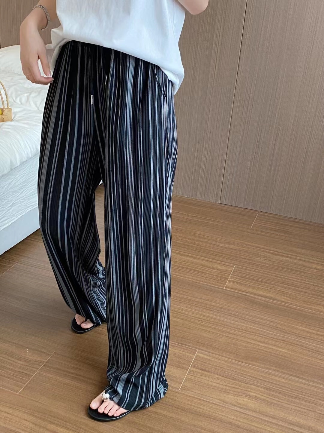 Madison™ Dark Striped Beach Pants