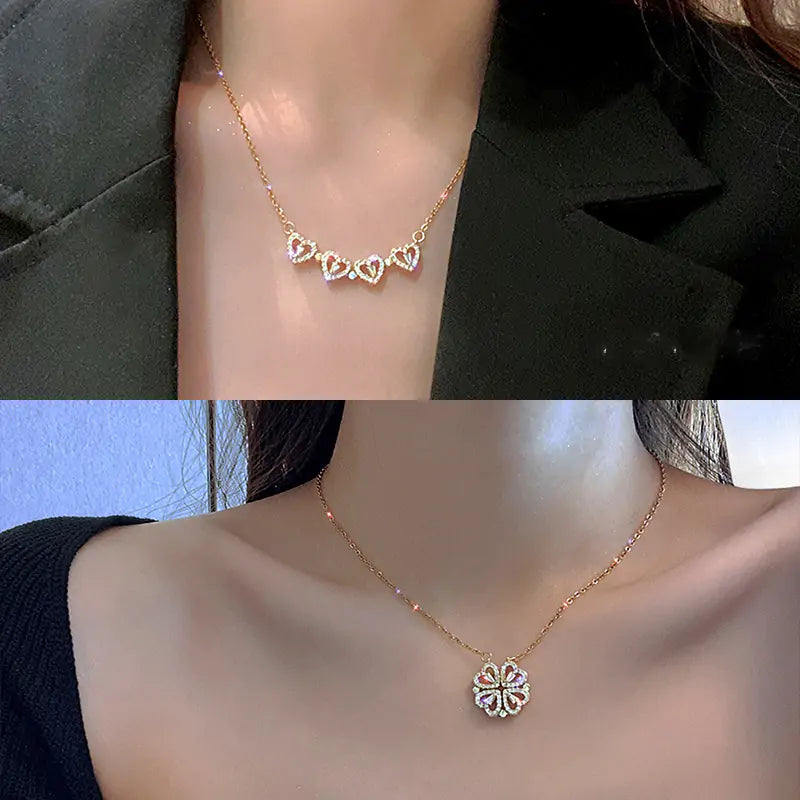 Heart&Clover Necklace